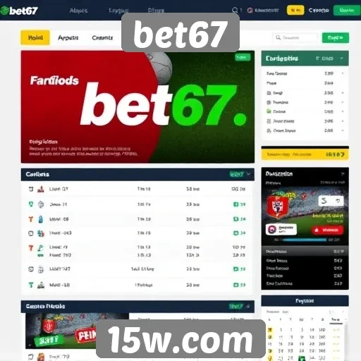 Novas funcionalidades do site bet67 em destaque